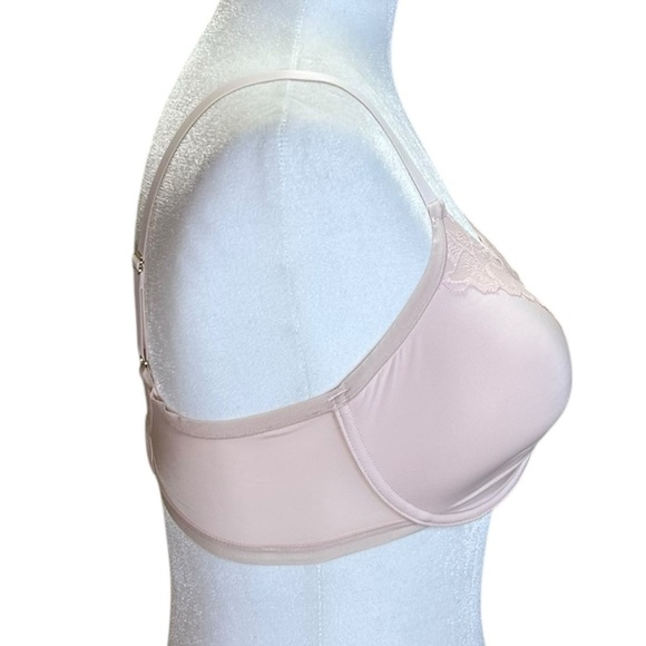 Natori - Women’s Bra, Refined Contour Underwire Lace, Support - Light Pink 32DDD - Picture 9 of 14